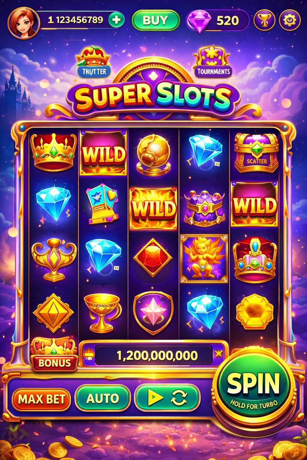 Lunar Slots game